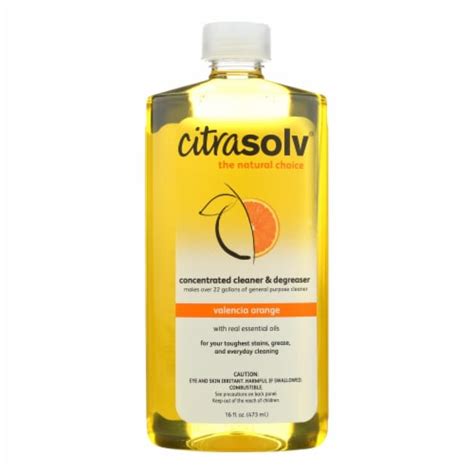 Citra Solv Citrus Solvent Orange 16 Oz Kroger