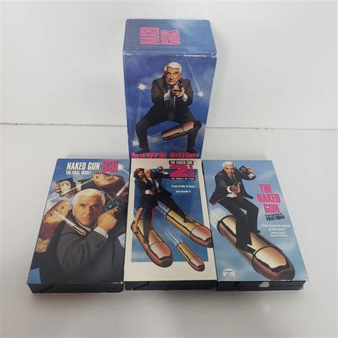 Media Naked Gun Vhs Box Set Of 3 Movies Poshmark
