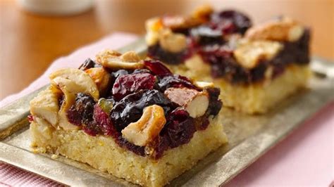 Glazed Dried Fruit And Nut Bars Recipe From Betty Crocker