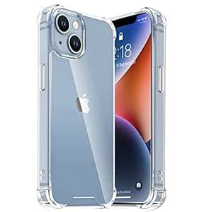 EGOTUDE Shockproof Transparent Hard Back Scratch Resistant Cover Case