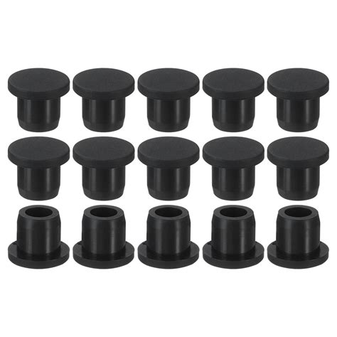 Uxcell Silicone Rubber Hole Plug Soft Flexible Stopper For Mm Hole