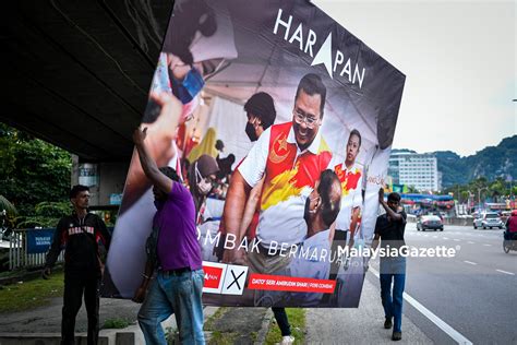 Papan Iklan Bendera Poster Bahan Kempen Pru Malaysiagazette