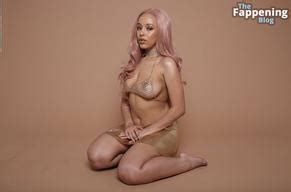 Doja Cat Sexy And Bare Flaunts Her Hot Tits Promoting Her Album Amala Aznude