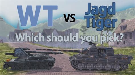 WOT Blitz Face Off WT Auf Pz IV Vs Jagdtiger YouTube