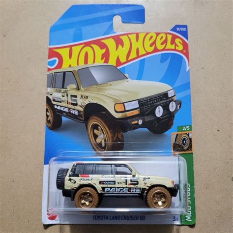 Jual HOT WHEELS TOYOTA LAND CRUISER MUD STUDS CREAM BROWN Shopee Indonesia
