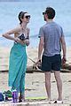 Anne Hathaway Dons Bikini Top For Hawaii Beach Walk Photo 3025998 Adam Shulman Anne