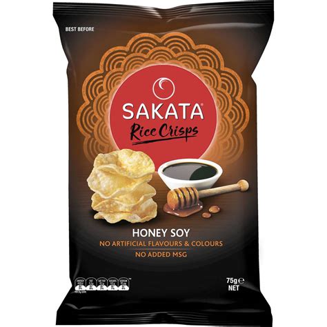 Sakata Crisps Honey Soy G Woolworths