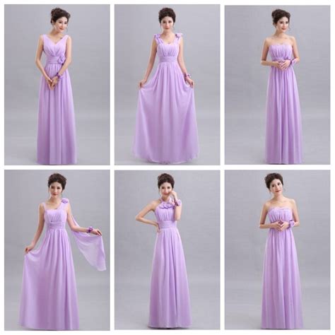 Beleza Emily Roxo Longo Chiffon Blush Rosa Vestidos De Dama De Honra