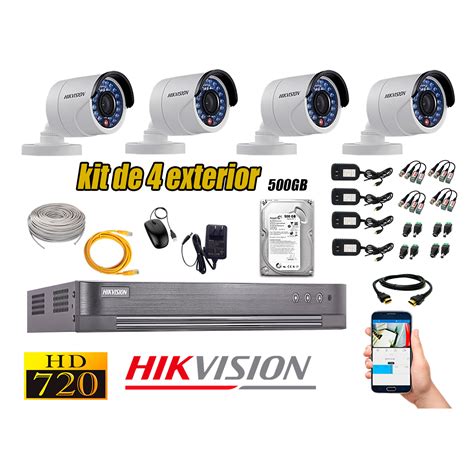 Ripley Kit C Mara Seguridad Hikvision Ri F H