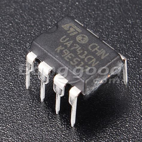 10pcs Ua741cn Dip 8 Ua741 Lm741 St Ic Chip Operational Amplifiers