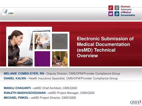 Ppt Electronic Submission Of Medical Documentation Esmd Technical