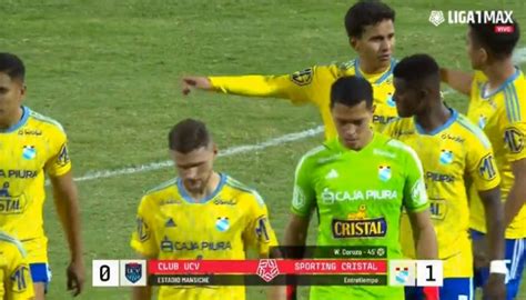 Resultado De Sporting Cristal Vs C Sar Vallejo Por Torneo Clausura