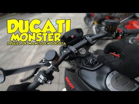 DUCATI MONSTER Primeras Impresiones YouTube