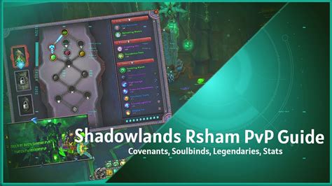 Shadowlands Resto Shaman Pvp Guide Start The New Pvp Season Off Strong Youtube