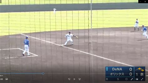 【動画】【フェニックスリーグ】初回ノーアウト1，2塁のピンチから オリックス内野陣の鮮やかな連携でトリプルプレー‼ スポーツナビ「イレブン