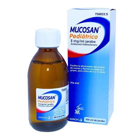 Comprar Mucosan Pediatrico 3 Mgml Jarabe 1 Frasco 200 M