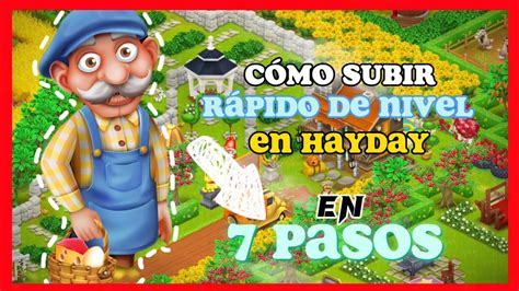 COMO SUBIR RÁPIDO DE NIVEL EN HAYDAY 2023 YouTube