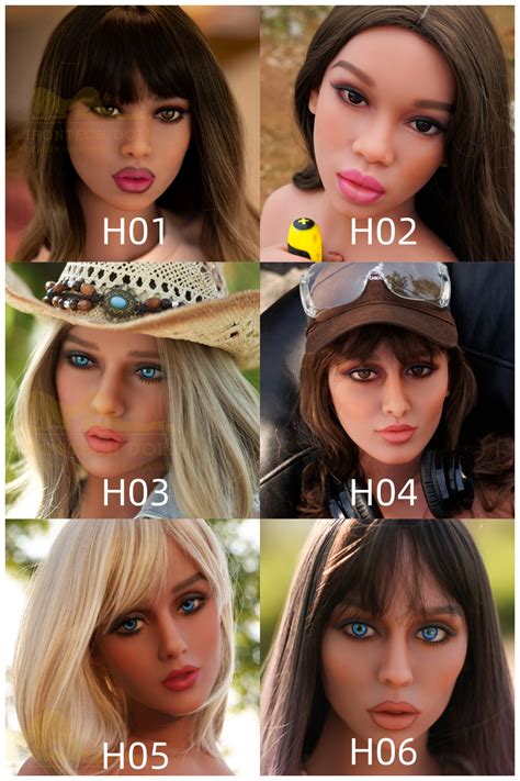 TPE Sex Doll Head Only In Stock USA