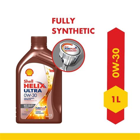 1 L Shell Helix Ultra ECT 0W30 API SN ACEA C2 C3 Fully Synthetic Engine