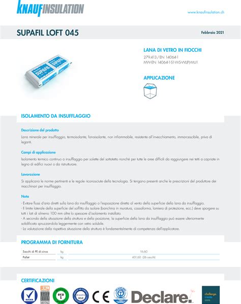 Supafil Loft Knauf Insulation