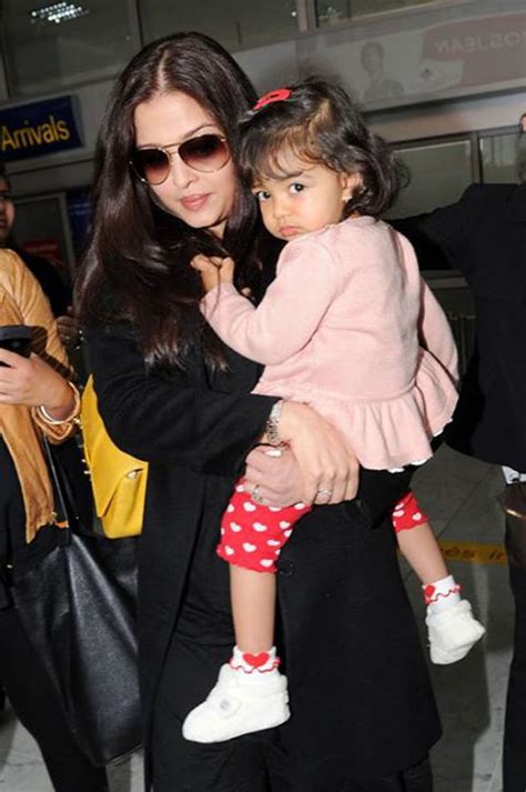 Aishwarya Rai With Baby Aaradhya ~ All Heroines Photos