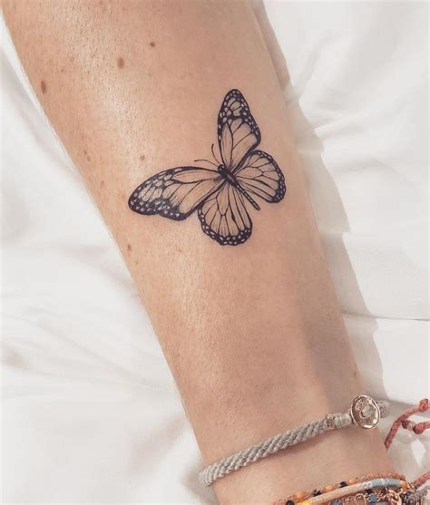 15 Small And Simple Butterfly Tattoo Ideas Brighter Craft Butterfly