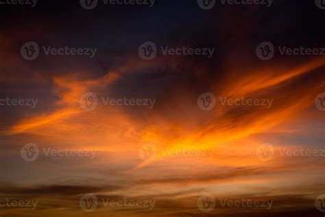 Texture Of Bright Evening Sky During Sunset Stock Photo At Vecteezy