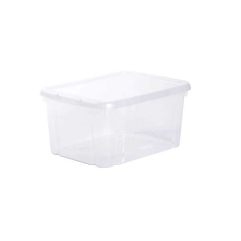 Eda plastique boîte de rangement funny box 8 l naturel 31 x 23 4 x