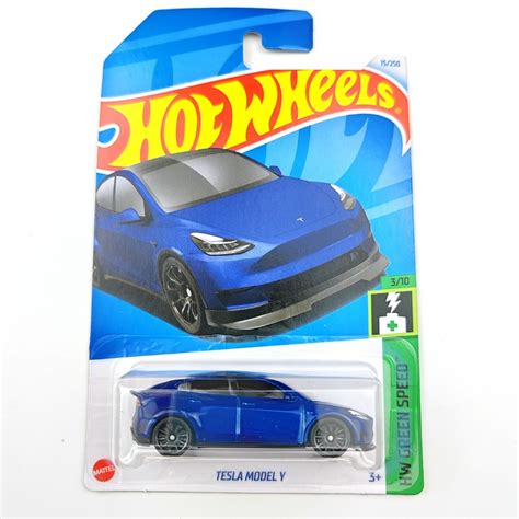 HOT WHEELS 風火輪汽車 TESLA Model Y 金屬壓鑄模型系列玩具車 蝦皮購物