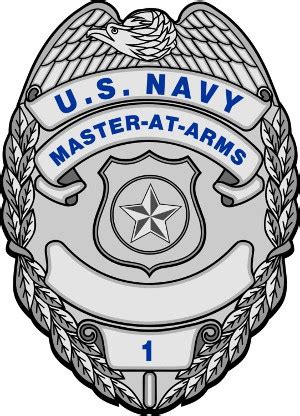 US Navy Master At Arms Badge