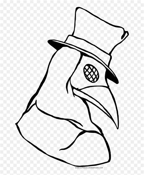 Plague Doctor Coloring Page Coloring Pages