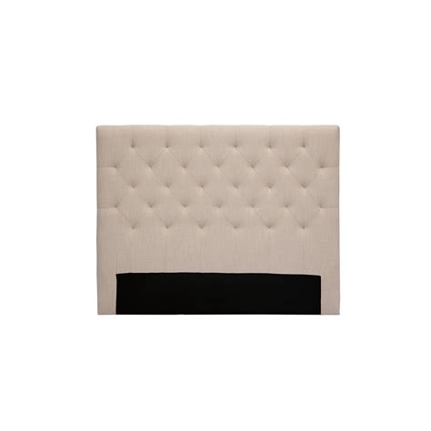 Tête De Lit Capitonnée En Tissu Beige L140 Cm Enguerrand à Prix Carrefour