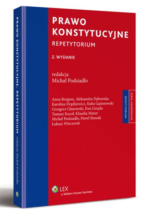 Prawo konstytucyjne Repetytorium 2012 książka Profinfo pl