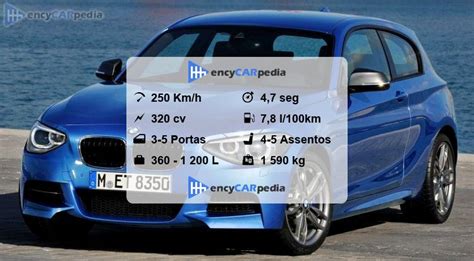 BMW M135i xDrive F20 Ficha Técnica 2012 2015 desempenho dimensões