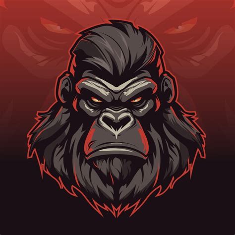 Premium Vector Gorilla ESports Mascot Logo Or Illustration