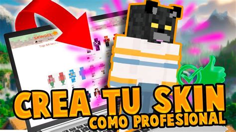 Cómo Crear Una Skin De Minecraft Gratis Y Fácil Youtube