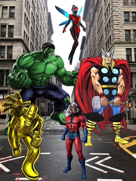 The original Avengers by Dreddzilla on DeviantArt