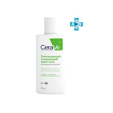 CeraVe Крем-гель увлажняющий очищающий д/норм. и сух. кожи лица и тела ...