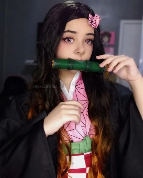 Cosplayer Brasileira Recriou A Nezuko Kamado De Demon Slayer