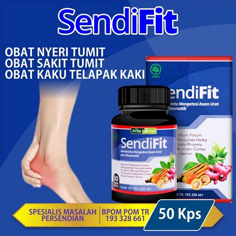 Jual Sendifit Kapsul Herbal Asam Urat Dan Rematik Saraf Kejepit