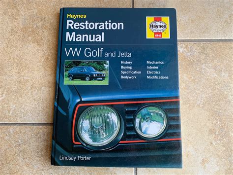 Haynes Restoration Manual VW Golf Jetta H448 VW Golf 1