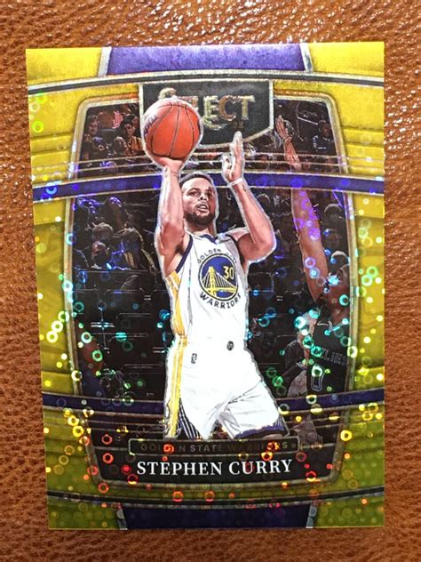 Letaostephen Curry Panini Select Basketball Gold