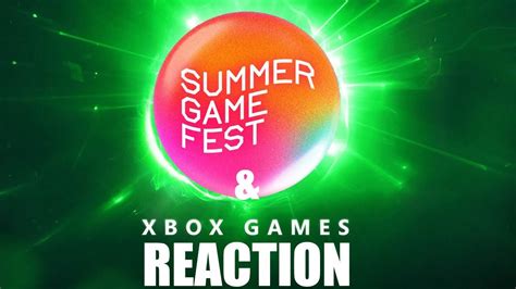 Summer Game Fest Xbox Showcase Reaction Youtube