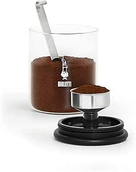 Bialetti Barattolo Moka Per Caffè Tappo Ermetico Cucchiaio Dosacaffè