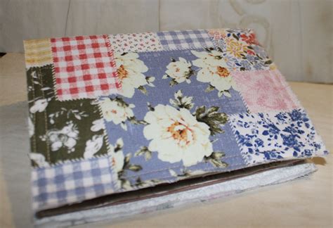 Junk Journal Fabric Covered Junk Journal Quilt Design Fabric Covered Naked Junk Journal Blank