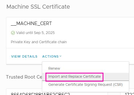 Replacing the vCenter Machine Certificate …and don’t forget the VxRail ... 