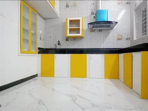 Modern Pvc Modular Kitchen Cupboards At Rs 250 Square Feet In