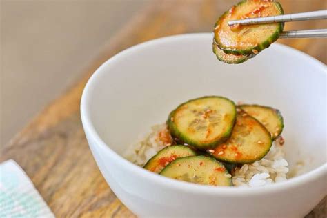 How to Make Mom's Korean Cucumber Side Dish Recipe (오이무침)