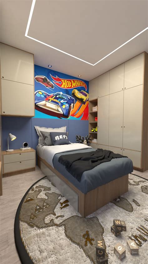 Quarto Completo Hot Wheels - Quarto temático Infantil Hot Wheels. Quer um quarto personalizado para ...