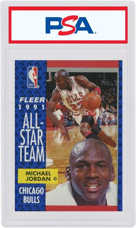 Michael Air Jordan Fleer Psa Or Bgs Graded Solesense